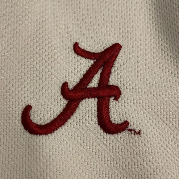 NCAA University of Alabama 1/4 Zip Jacket Top Mens Large Crimson Tide Football - Picture 10 of 11